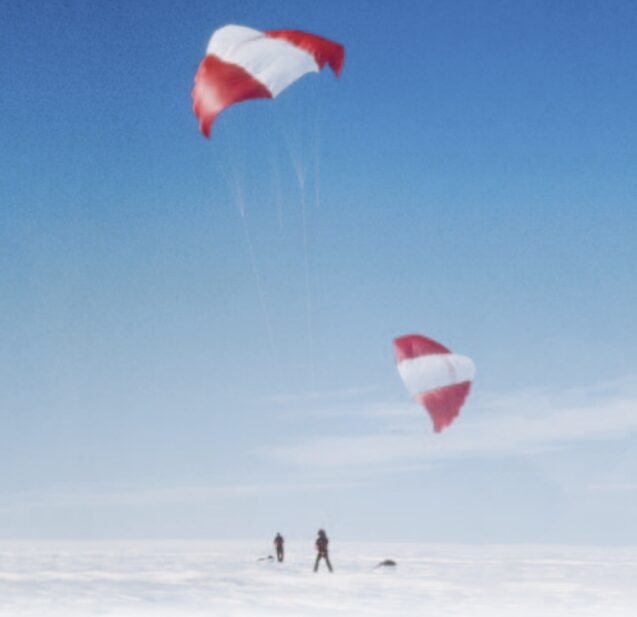 milestone in modern polar expeditions in 1997-98 with their newly developed 'Nasawings'