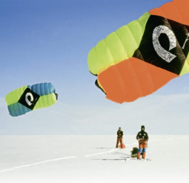 Simple kites and equipment of the 1980s and early 90s