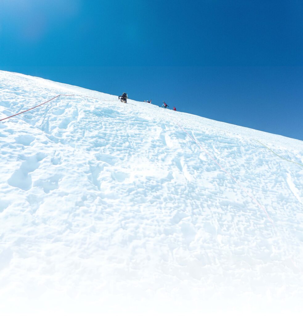 Eisflanke am Grand Combin