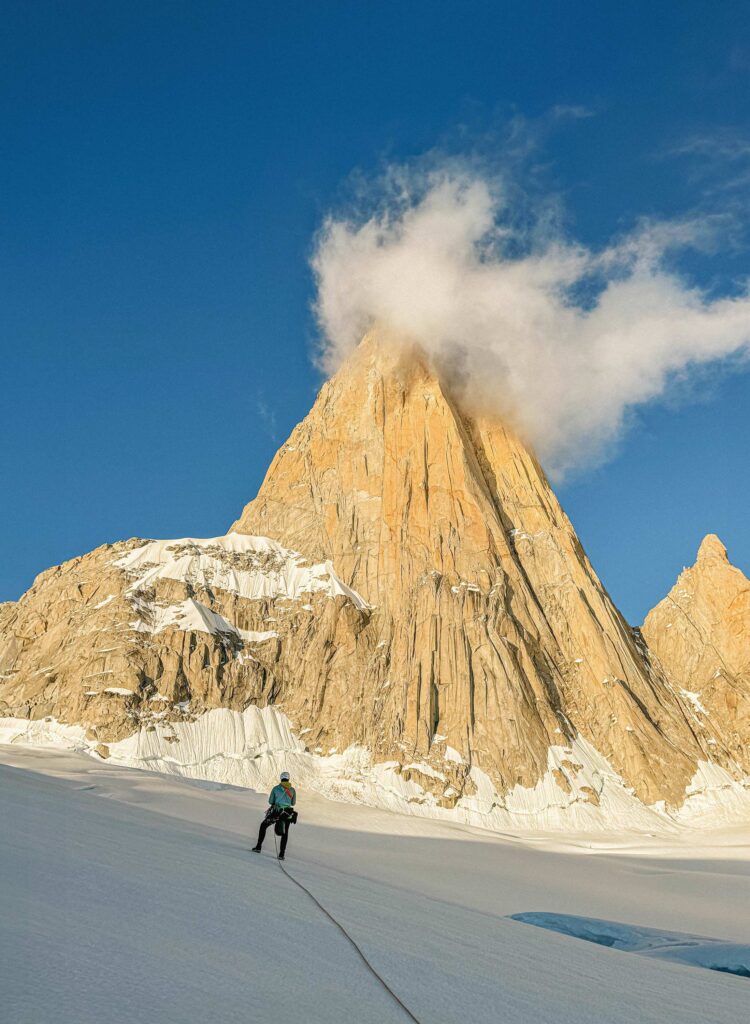Laura Tiefenthaler und Thomas Bukowski auf dem Weg zur El Corazón