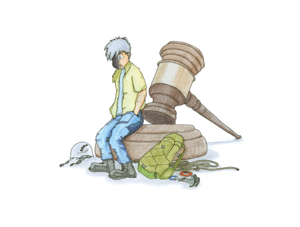 Vollkaskomentalität gegen Eigenverantwortung am Berg.