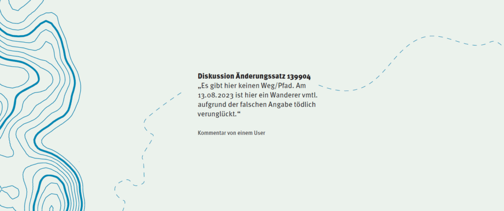 unterschiedliche Sichtweisen innerhalb der OSM-Community