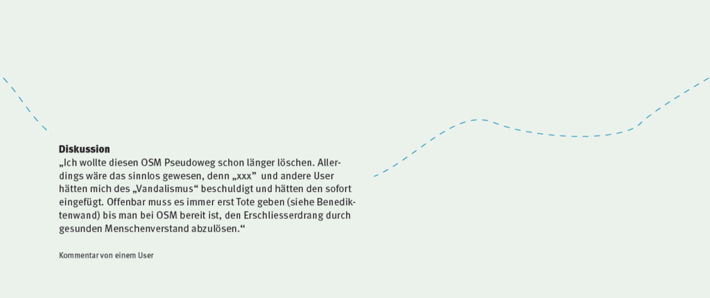 Diskussion der OSM Community
