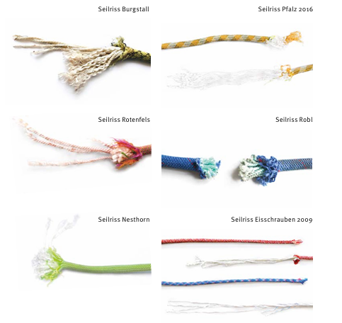 Serie verschiedener Unfälle mit Seilrissen