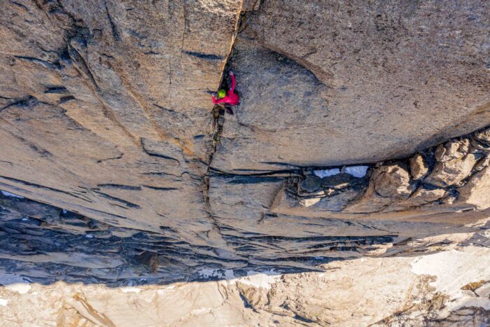 Alex Honnold ganz weit oben in der American Direct