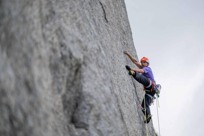 Jonas Schild in der Route Joy Division