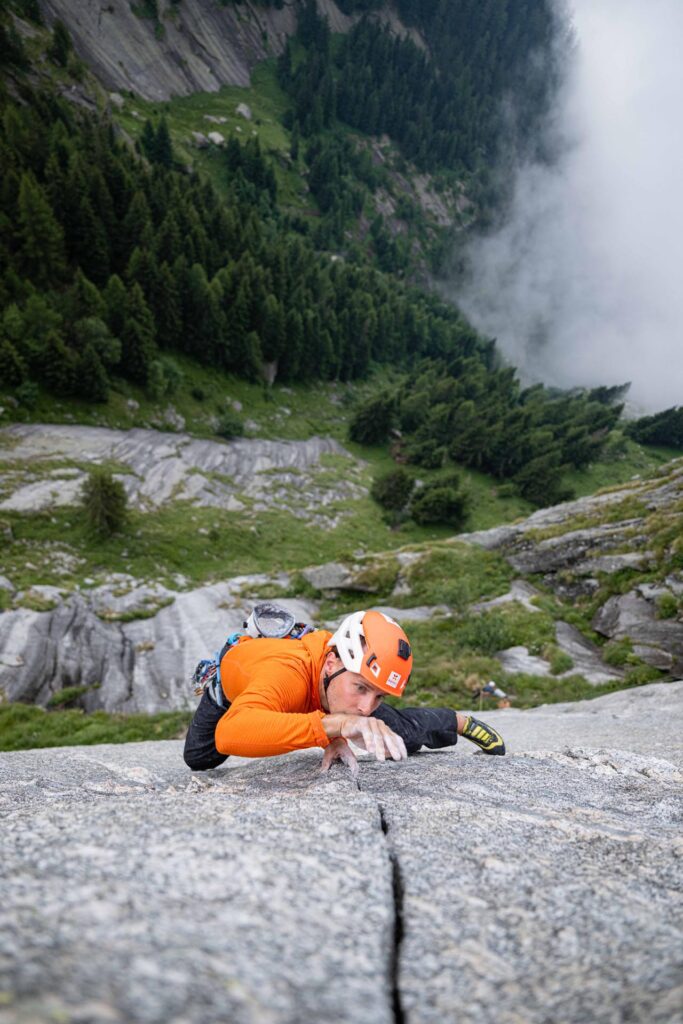 Risskletterei Val di Mello