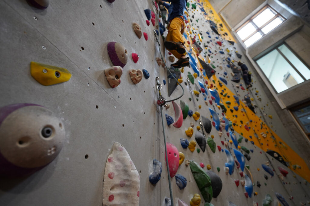 Kletterhalle mit Zaed