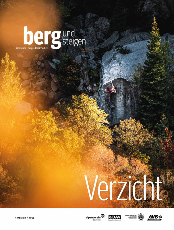 bergundsteigen #132 Cover (Verzicht)