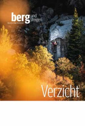 bergundsteigen #132 Cover (Verzicht)