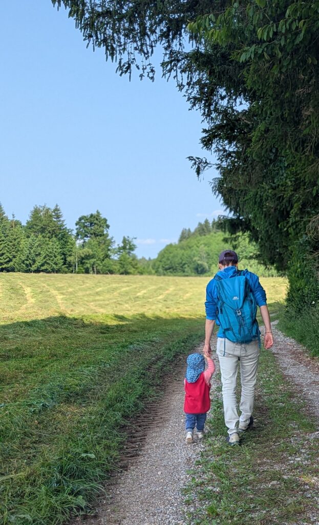 Wandertouren mit Kind im Flachland