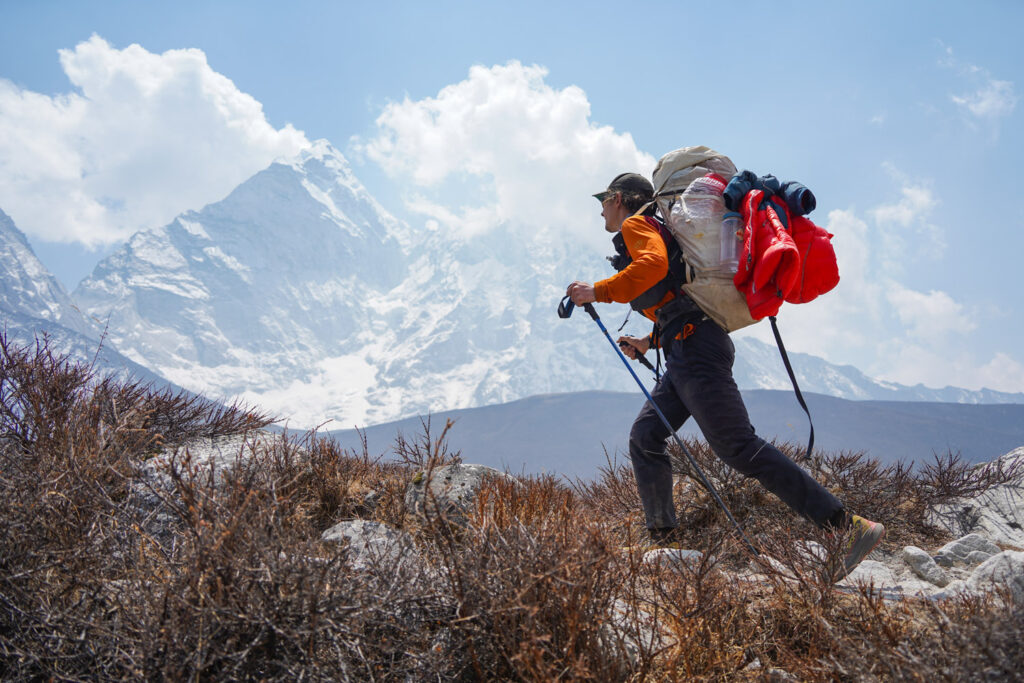 Tyler Andrew auf Expedition in Nepal
