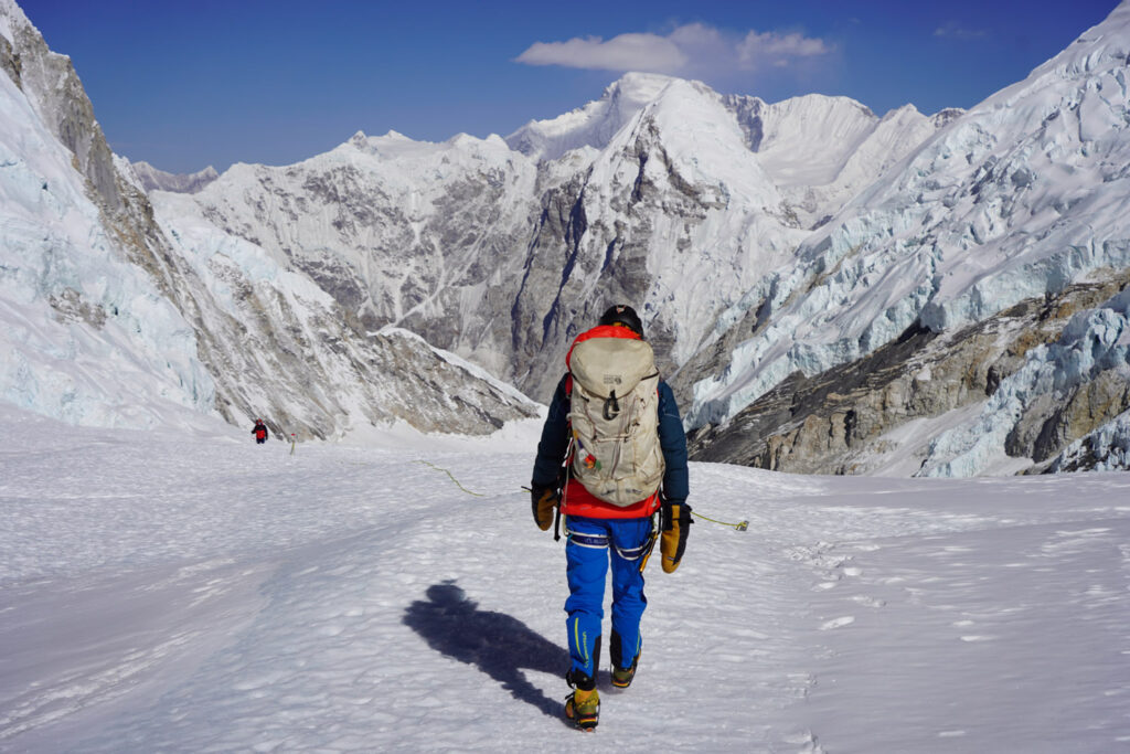 Tyler Andrew auf Expedition