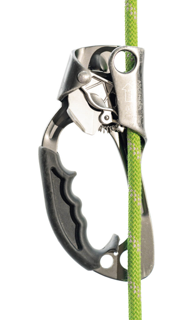 Handsteigklemme mit Griff