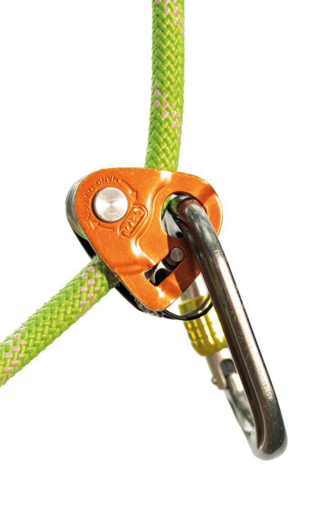 Rolle mit Rücklaufsperre geschlossen