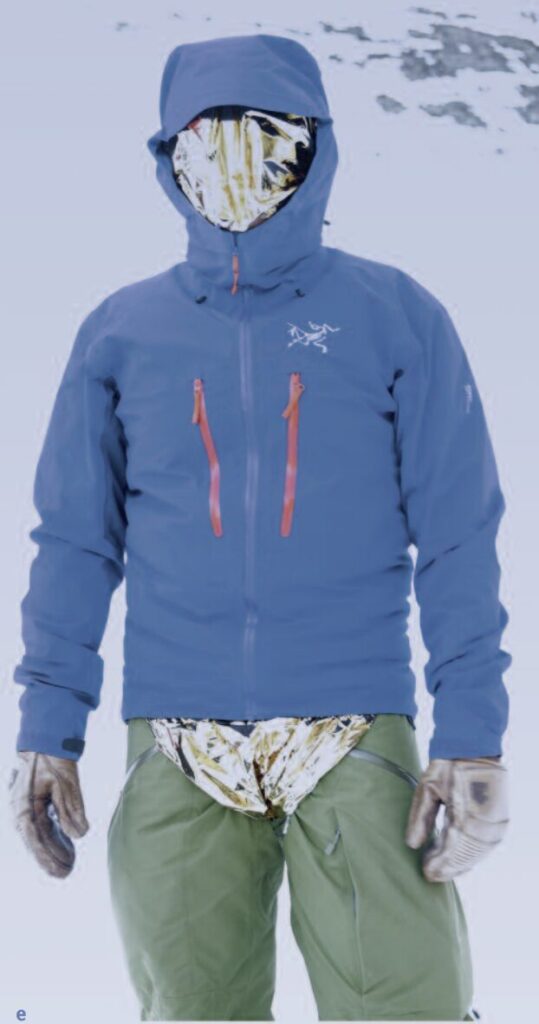 Rettungsdecke anlegen Abbildung 5