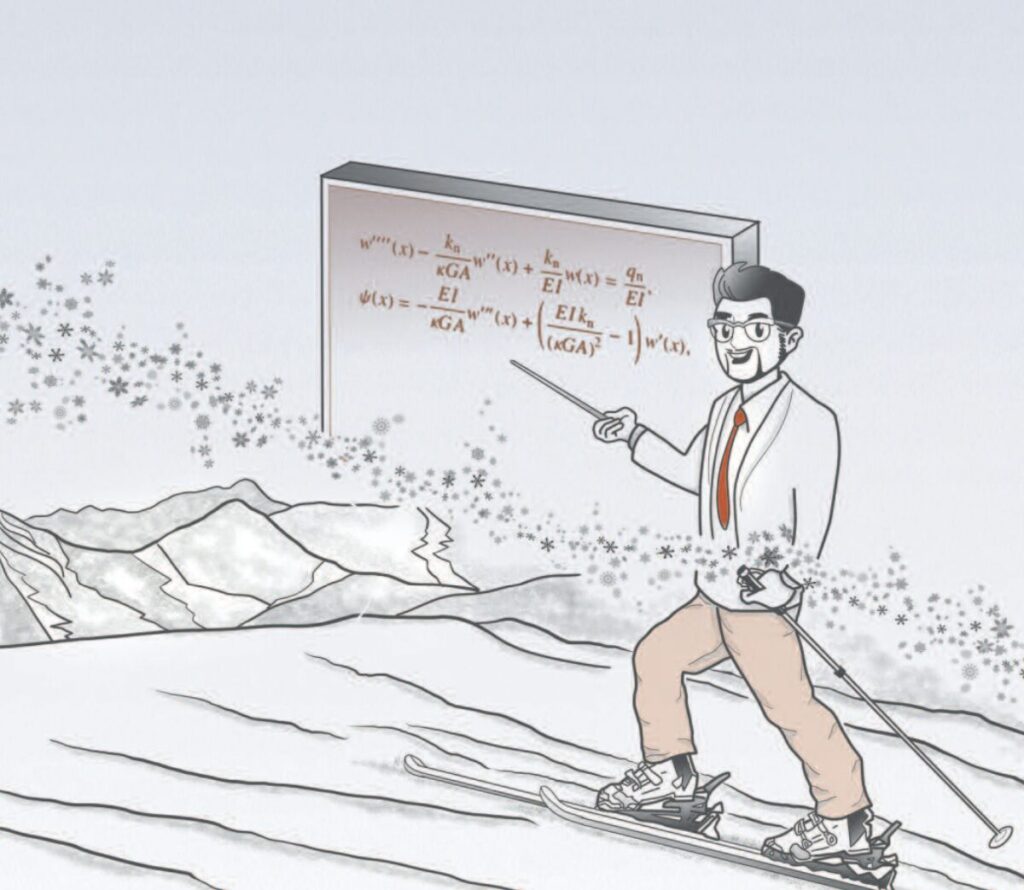 Formel der Schneebrettlawinen