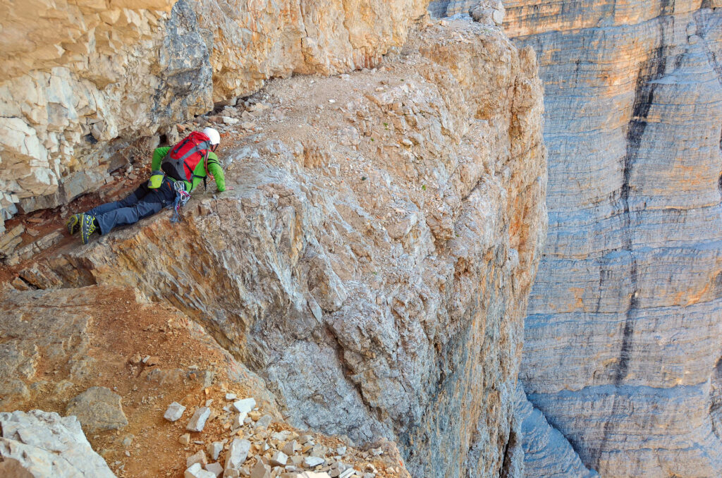 Die Comici-Führe an der Großen Zinne