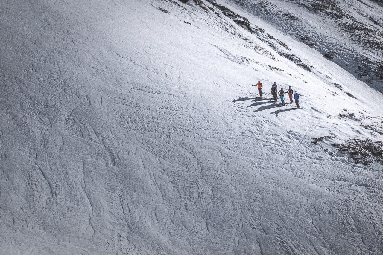 skitour im freien Gelände