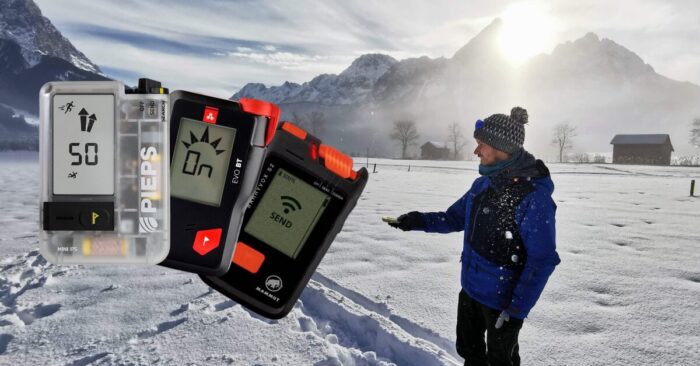 Beim LVS-Geräte-Test nimmt die DAV Sicherheitsforschung aktuelle Modelle unter die Lupe. Foto: DAV SiFo