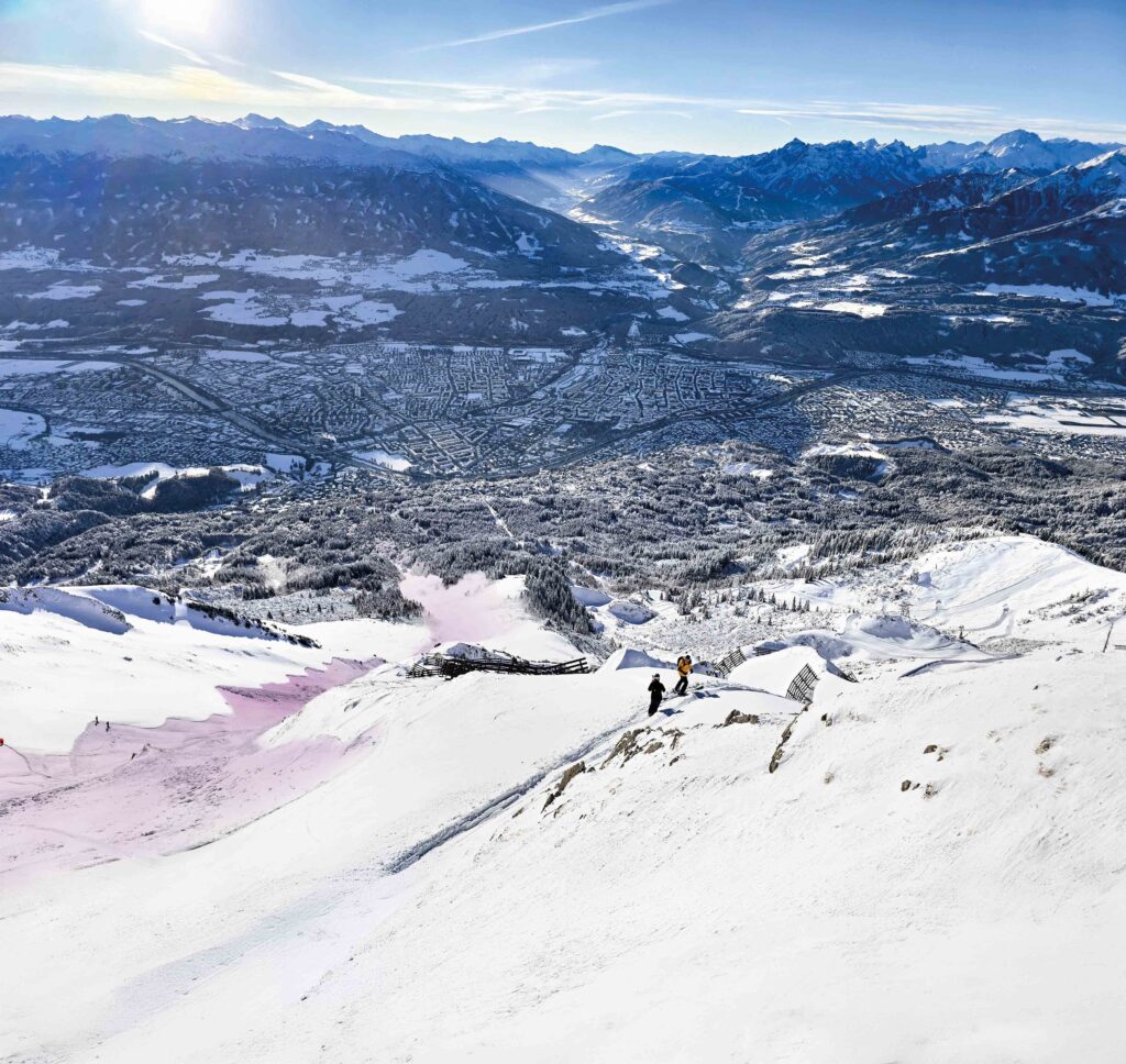 Foto nach Lawinenabgang auf der Nordkette