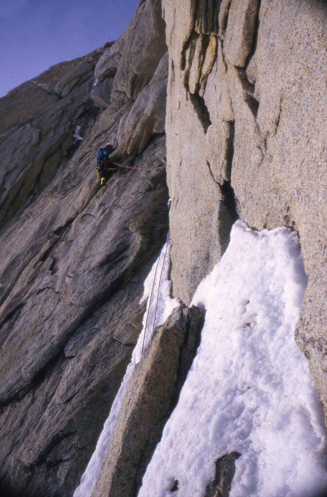 Eisendle in Patagonien, Fiz Roy, 1989