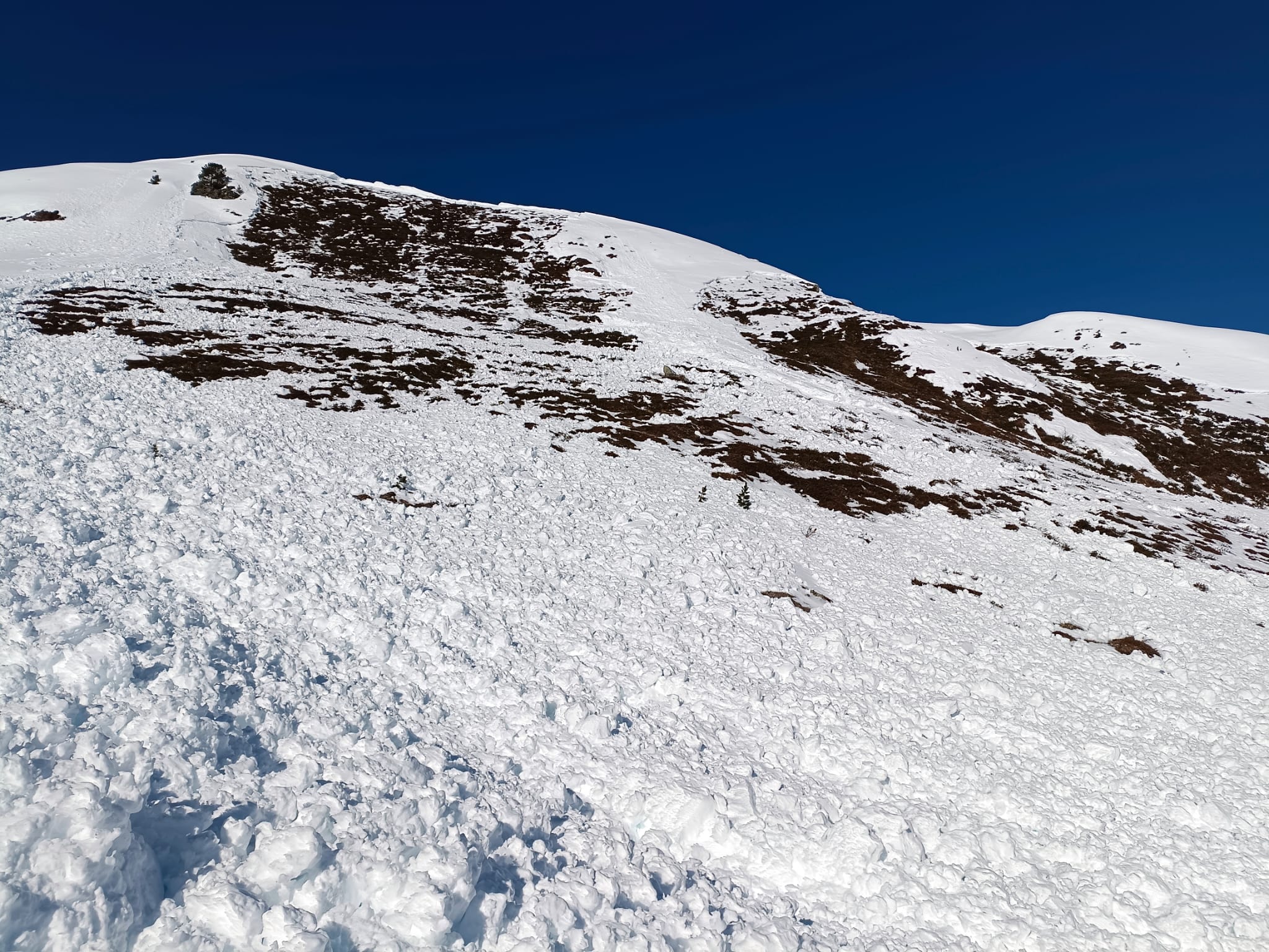 nassschneelawine podsdamer huette