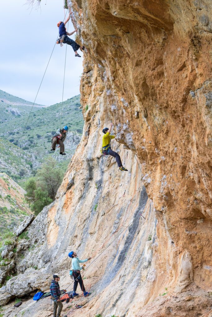 Kalymnos Climbing: Looking closer at what holds us. Credit: UIAA
