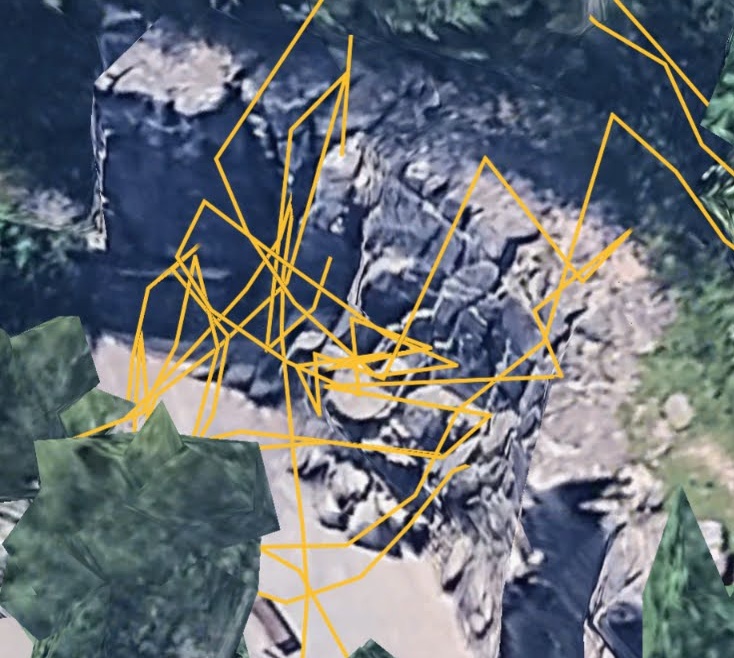 realer GPX Track aus dem Klettergarten